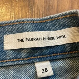 Denim Forum Farrah Hi-rise Wide